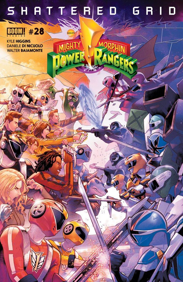 PowerRangers 028 A Main - Fraggle Rock #2 / Power Rangers #28 Comic Reviews