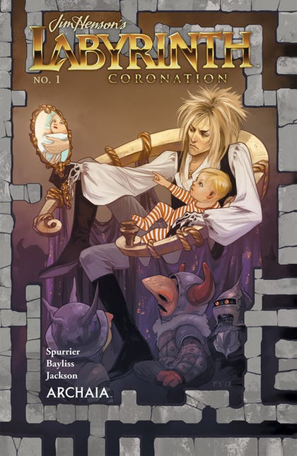 Labyrinth Coronation 001 A Main - Top 10 Retro Themed and Inspired Comic Books of 2018