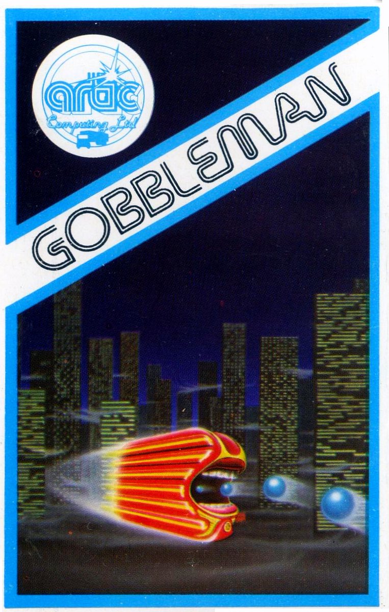 gobbleman zx spectrum artic computing 1982 - Box Art Part IV: Life's a Struggle™