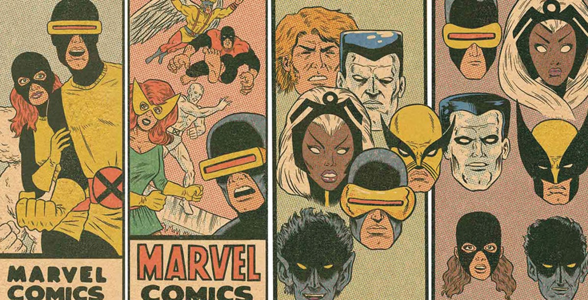 x men grand design 1 cov feat - Top 10 Retro Themed and Inspired Comic Books of 2018
