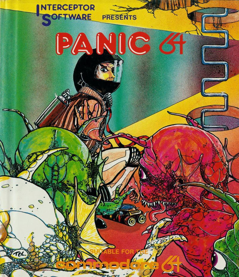 panic 64 interceptor software 1983 - Box Art IX: The Furnace of Affliction
