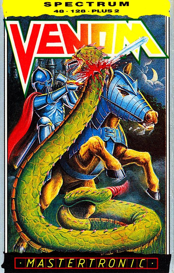 venom mastertronic 1987 - Box Art IX: The Furnace of Affliction